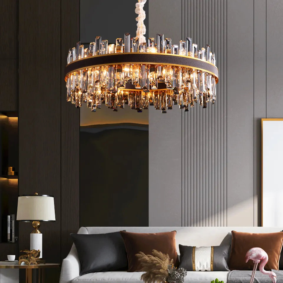 Load image into Gallery viewer, Modern Vintage Chandelier by Gloss (6010)
