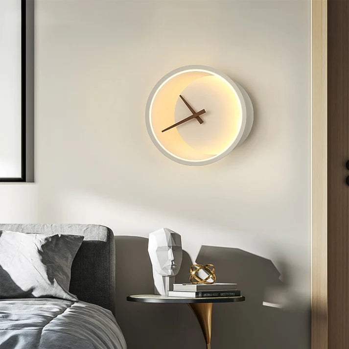 Load image into Gallery viewer, LED Wall Clock Lamp by Gloss (9030)
