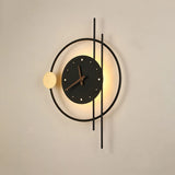 9032 Nordic LED Light Art Wall Clock