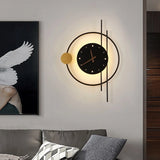 9032 Nordic LED Light Art Wall Clock