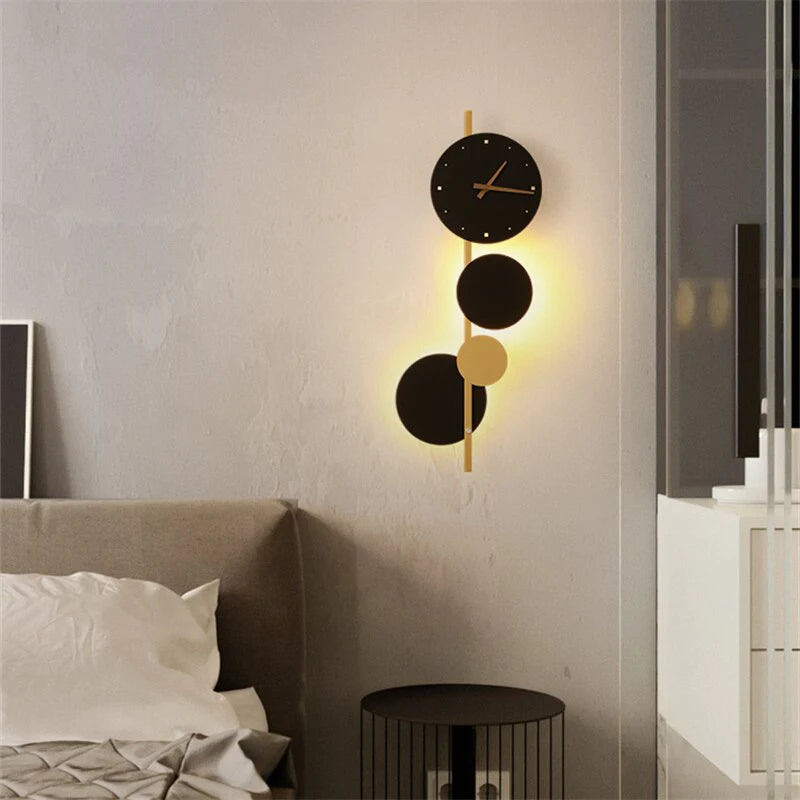 Load image into Gallery viewer, Creative Wall Clock Light by Gloss (9035)
