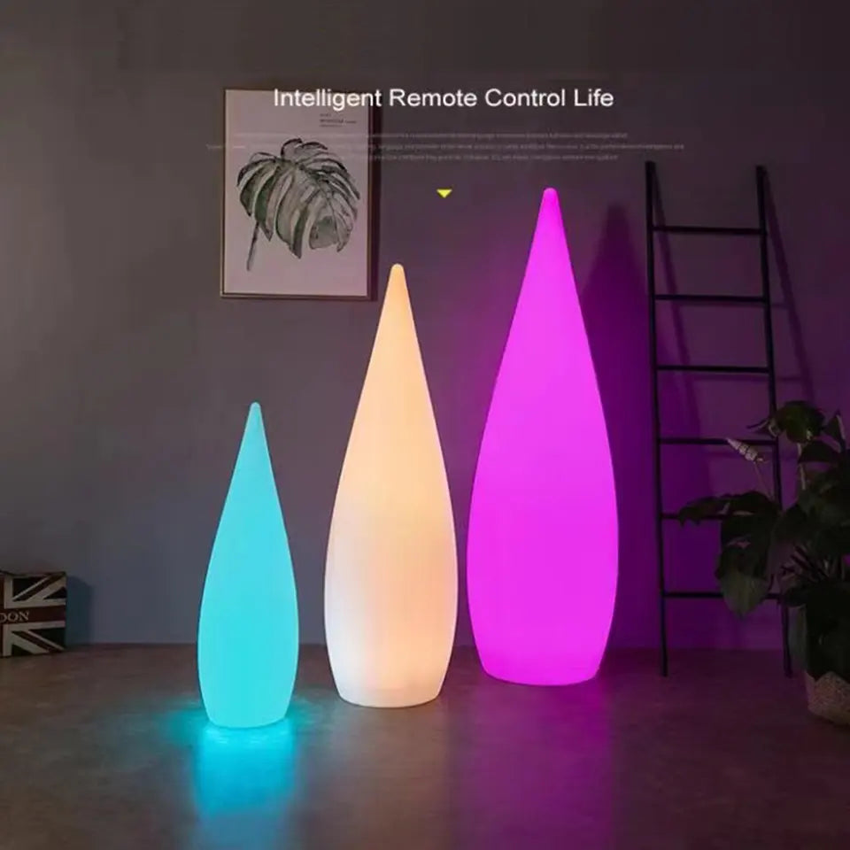 9152 Unique design LED Remote Control Outdoor Floor Lamp