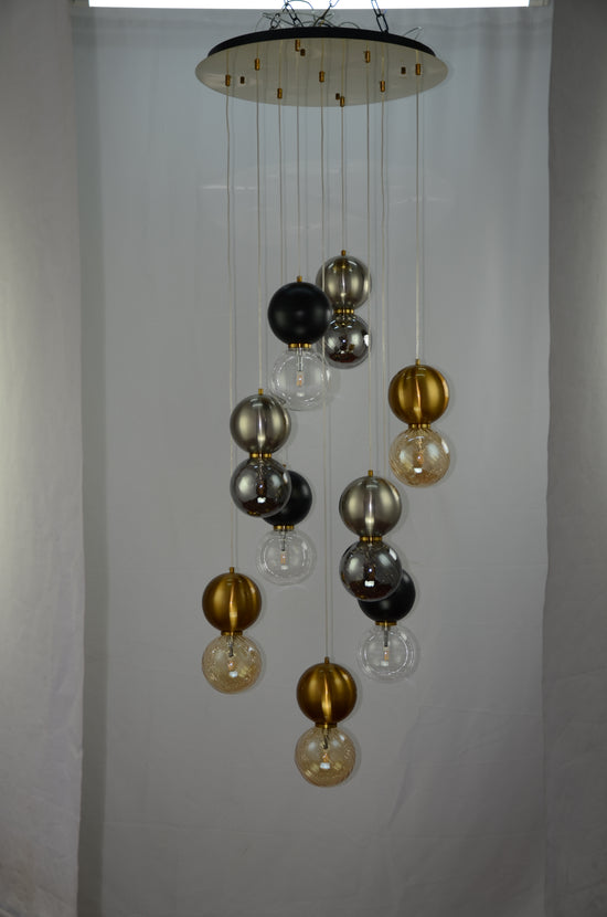 Load image into Gallery viewer, Duplex Stair Chandelier Creative Ceiling Light by Gloss (A1857/9)
