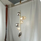 A1920 Modern Gold Glass LED Pendent Lamp