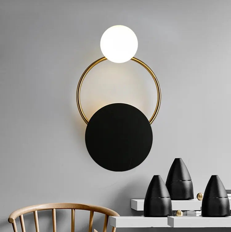 Elegance Essence Brass Bedside Wall Lamp by Gloss (B807)