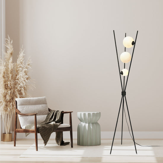 Premium Modern Design Three-Pronged Floor Lamp by Gloss (F9703)