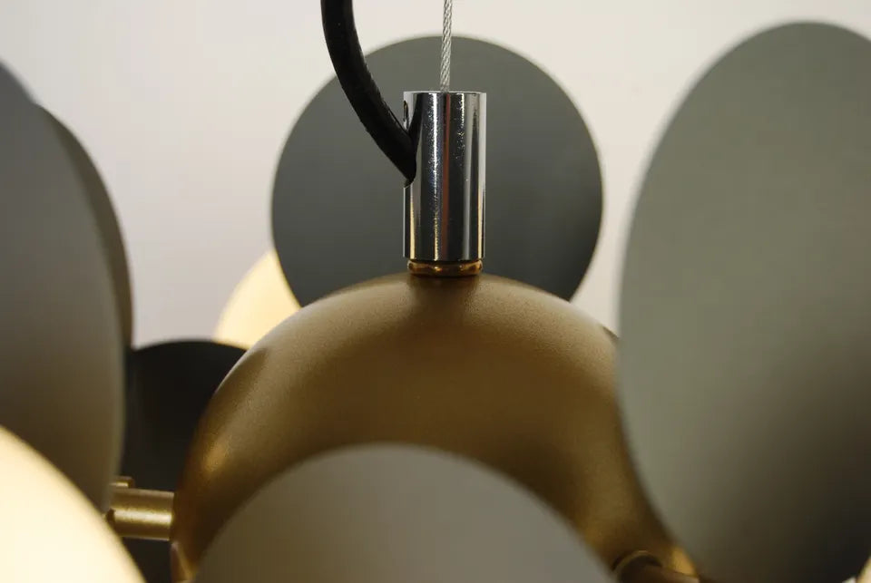 Premium Luxury Feel Iron Metal Chandeliers Light by Gloss (9003/6L)