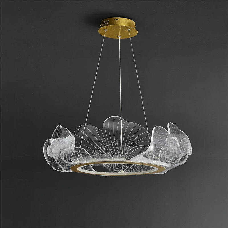 Leaves Acrylic Chandelier by Gloss (L9029)