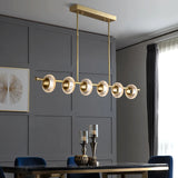 L9006-S Copper chandeliers living room luxury multi-head led post modern new lighting crystal chandelier