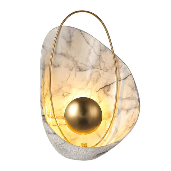 Luxury Style Nordic Shell LED Wall Lamp by Gloss (B802)