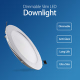 Dimmable Slim LED Downlighter Philips 33380 
