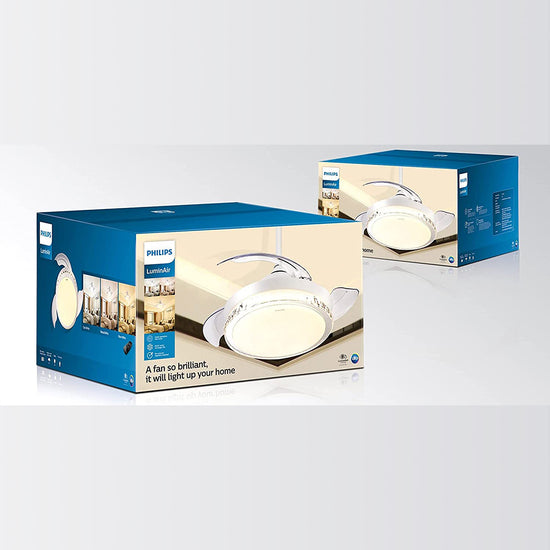 Philips Lumin Air Fancy Surface Light Crystal Fan (929002597001)