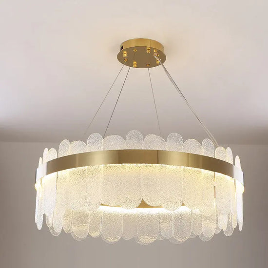 Load image into Gallery viewer, Citra Golden Crystal Chandelier by Gloss (L9016)
