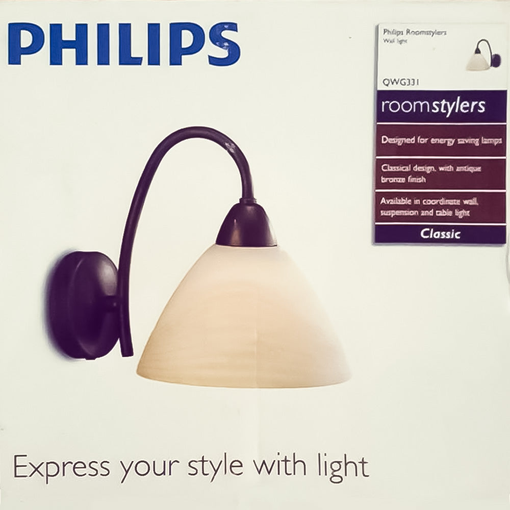 Rustic Charm Philips QWG331 Wall Light  
