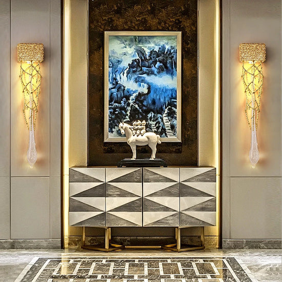Crystal Luxury Wall Light by Gloss (SR6002/1W)