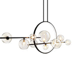 L9031 Dining Room Coffee Bar Black or White Chandelier