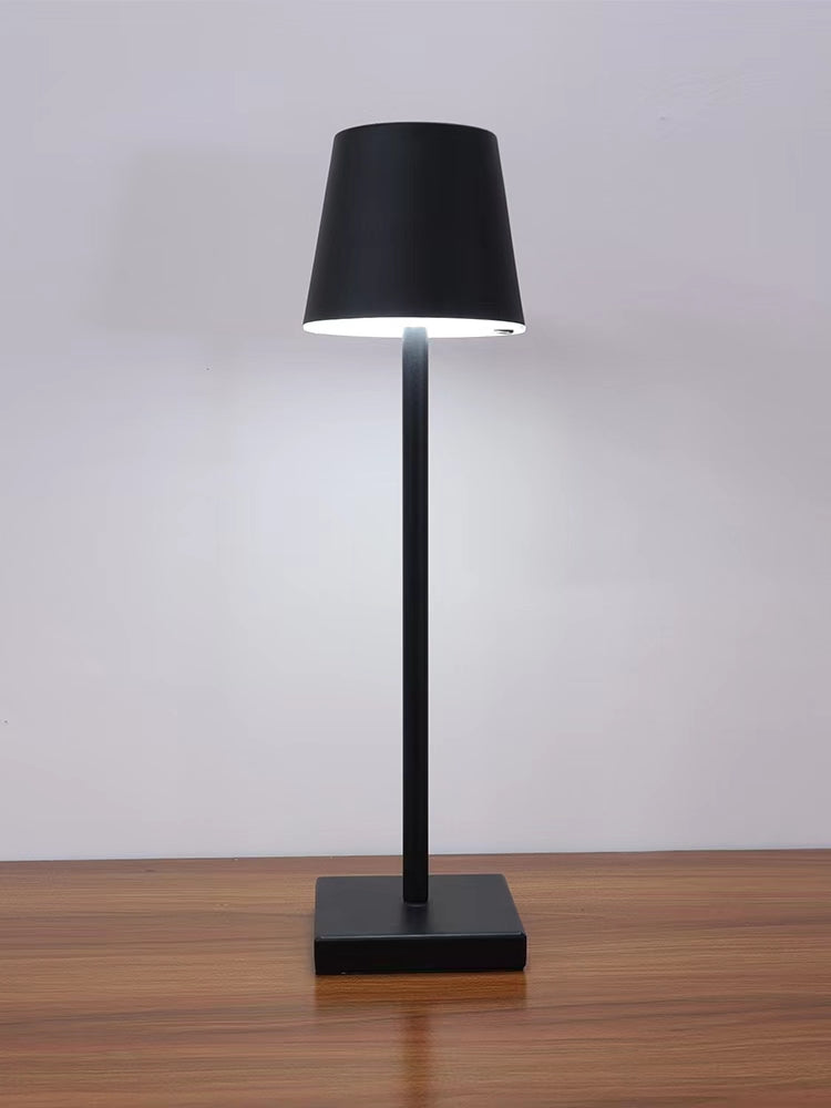 T056 Premium Luxury Sand black Table Lamp - for Indoor (Rechargeable)