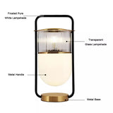 T9704 New Modern Design Creative Portable Desk Lamp Dimmable Light Bed Side Bedroom Lamp Table Lamp For Bed Room, Living Room, Hotel