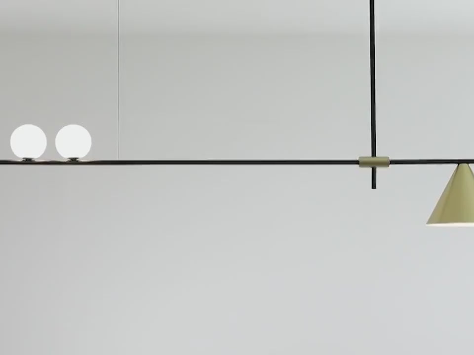 Load and play video in Gallery viewer, Premium Nordic Modern LED Chandelier by Gloss (L9007)
