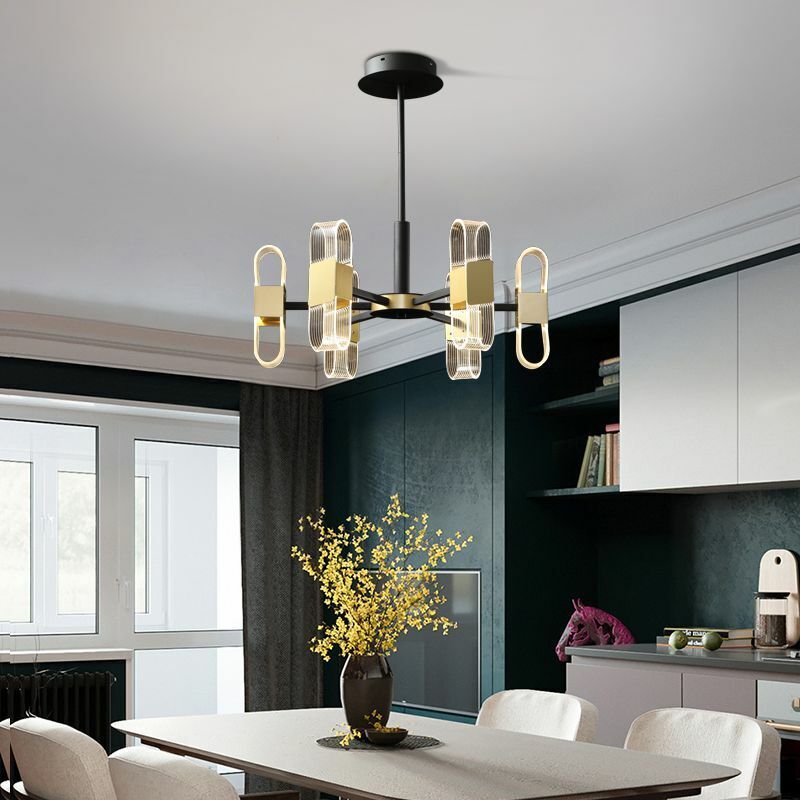 Heads Premium Luxury Kitchen Large Chandelier Light by Gloss (9066/12)