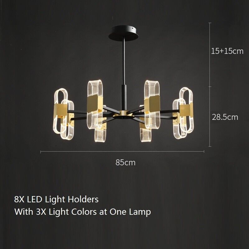9066/12 Heads Premium Luxury Kitchen Large Chandelier Light